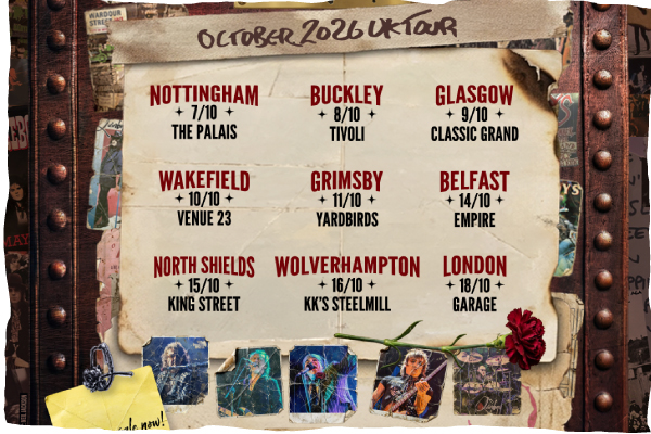 Quireboys tour 2026