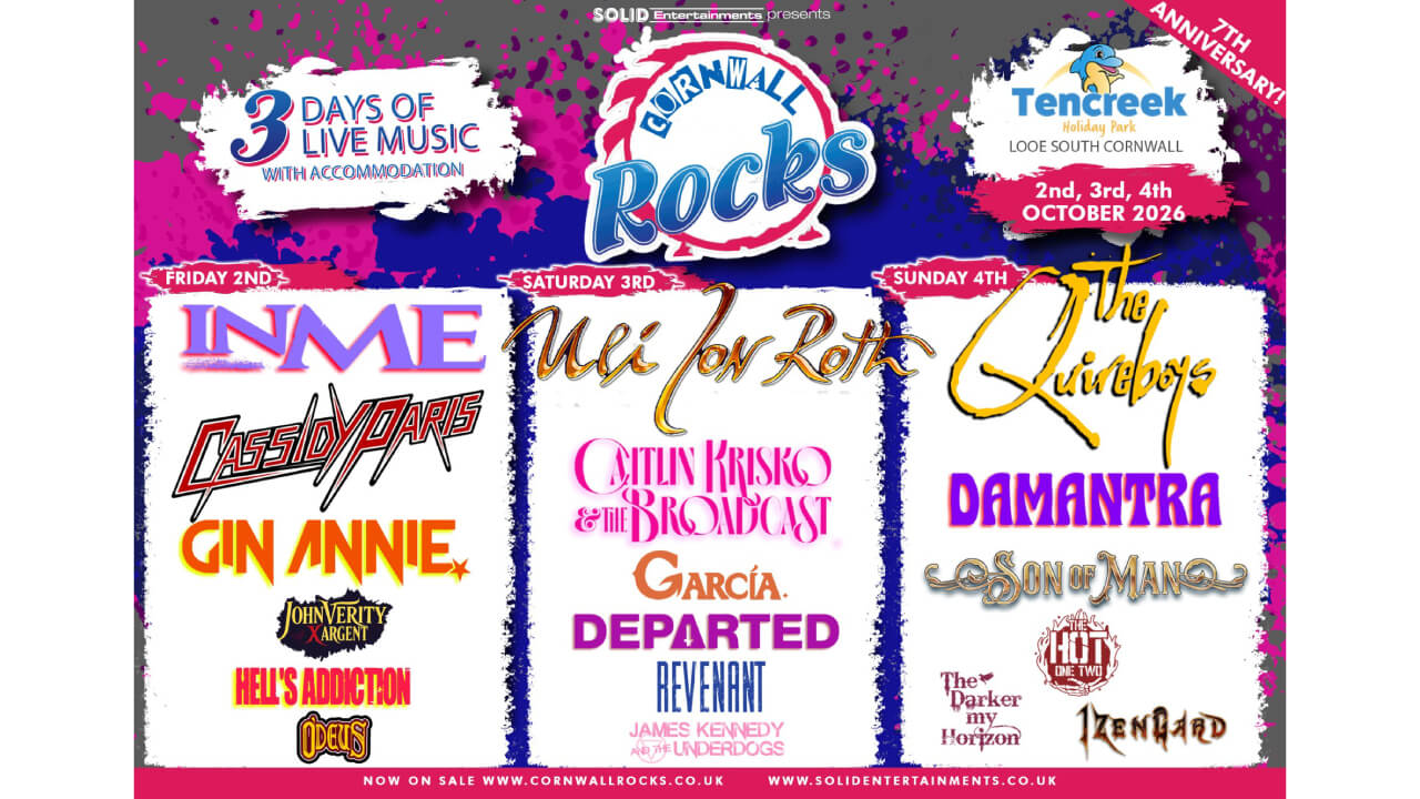UK tour Cornwall poster