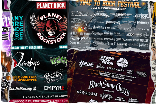 Festival poster collage